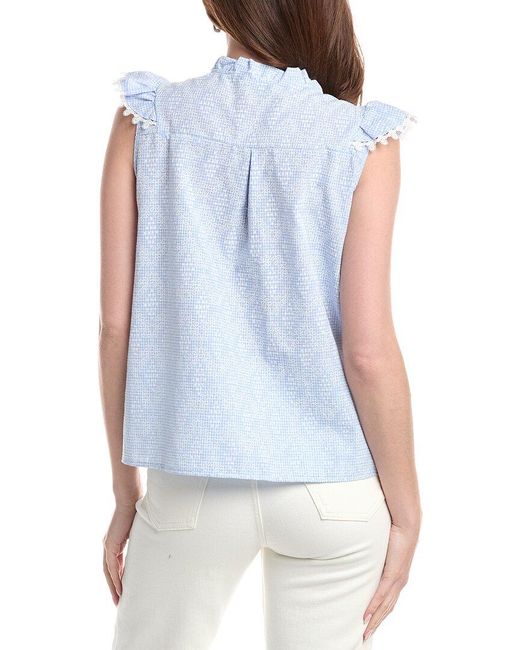 ANNA KAY Blue Carley Blouse