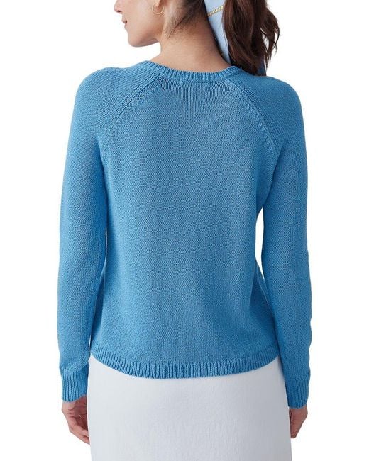J.McLaughlin Blue Lillian Sweater