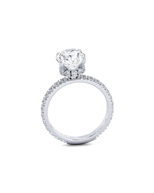 Lab Grown Diamonds White 14K 3.00 Ct. Tw. Lab-Grown Diamond Ring