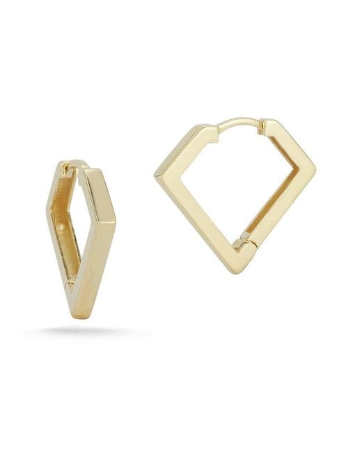 Ember Fine Jewelry Multicolor 14k Dagger Huggie Earrings