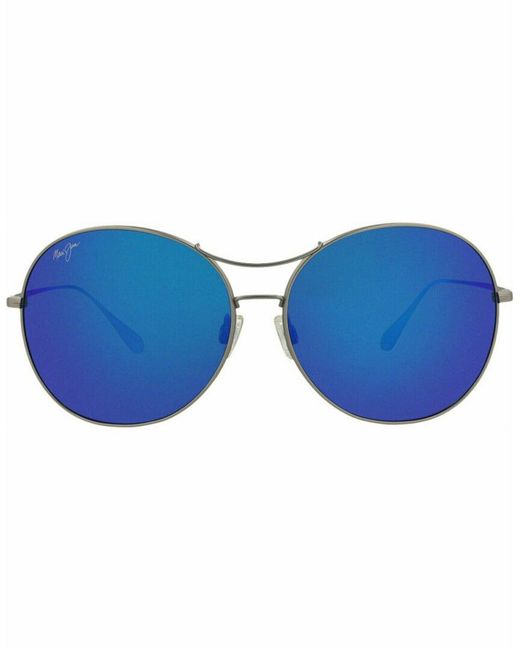 Maui Jim Blue 61Mm Polarized Sunglasses