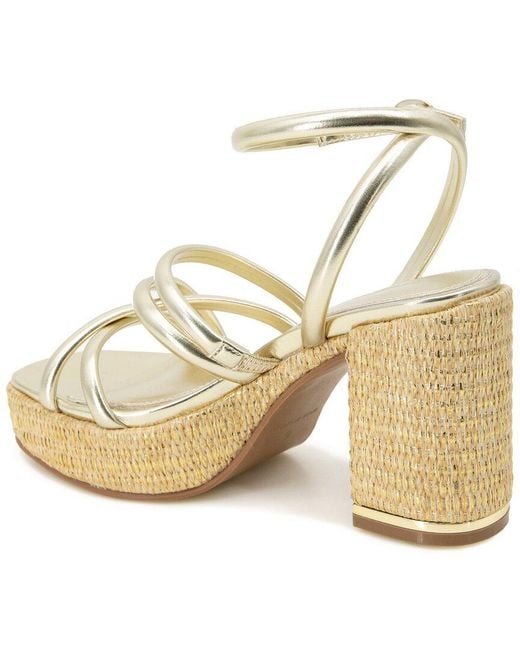 Kenneth Cole Metallic Daphne Platform Sandal