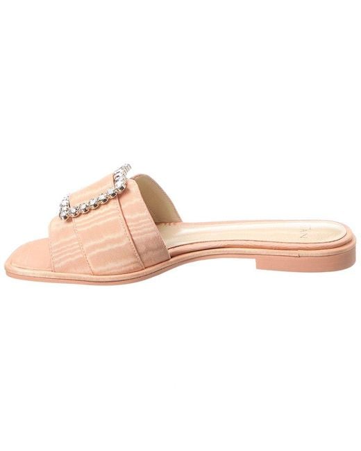 Alexandre Birman Pink Aria Grosgrain Sandal