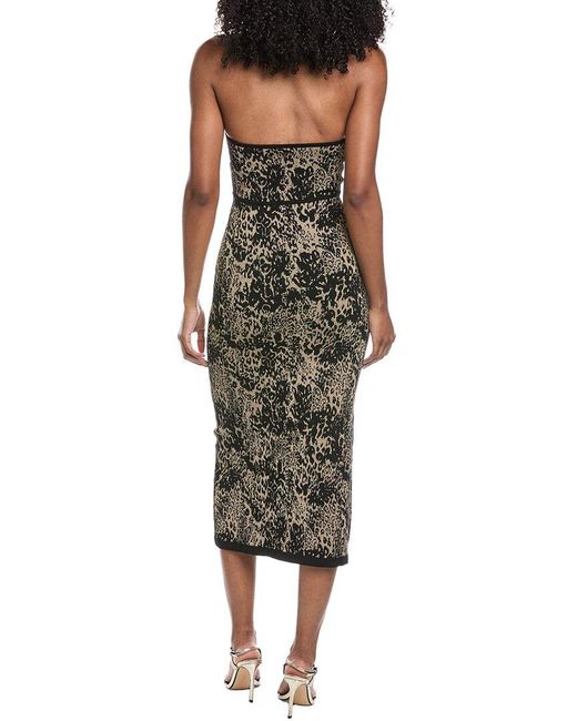 Ramy Brook Green Candace Midi Dress