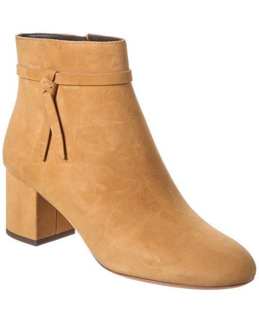 Kate Spade Brown Knott Mid Suede Bootie