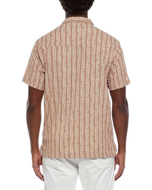 Sovereign Code Brown Lantern Woven Shirt for men