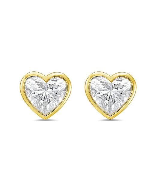 Diana M White Diana M. 14K 2.50 Ct. Tw. Lab-Grown Diamond Stud Earrings