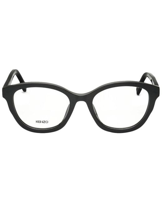KENZO Round Black Optical Frames
