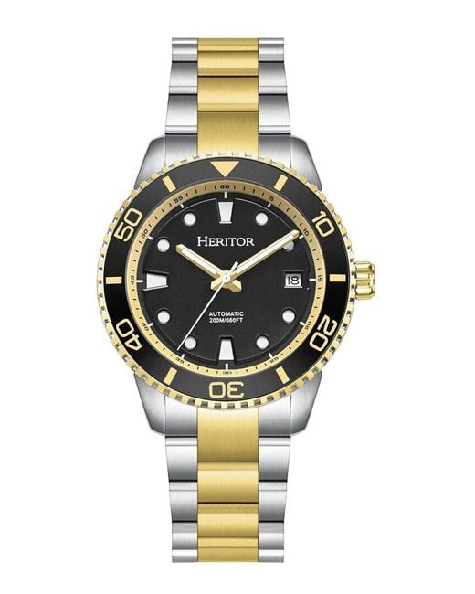 Heritor Metallic Bexley Watch for men