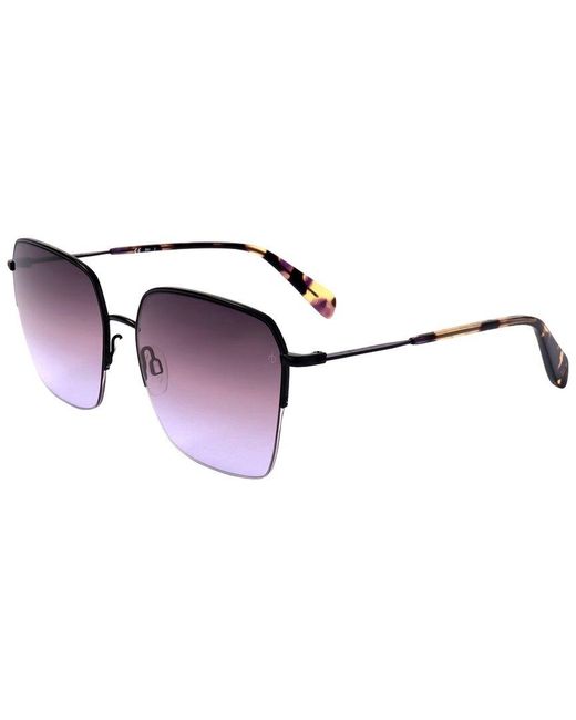 Rag & Bone Purple Rnb1069 58Mm Sunglasses