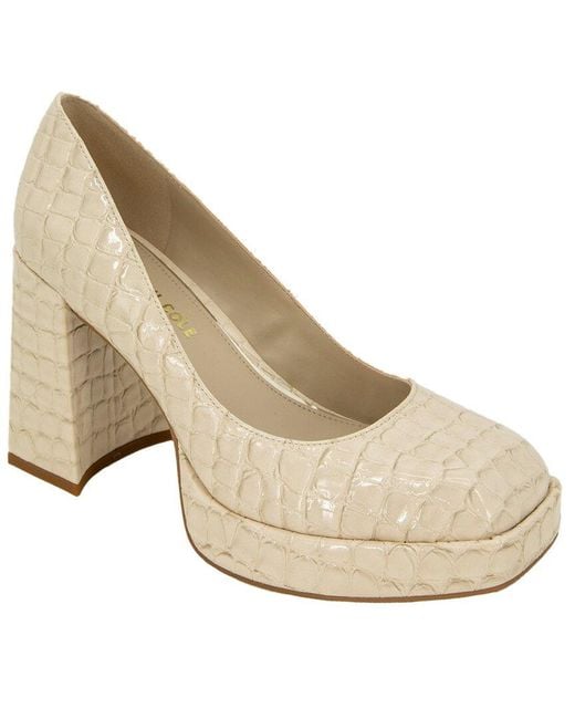 Kenneth Cole Natural Bri Platform Pump