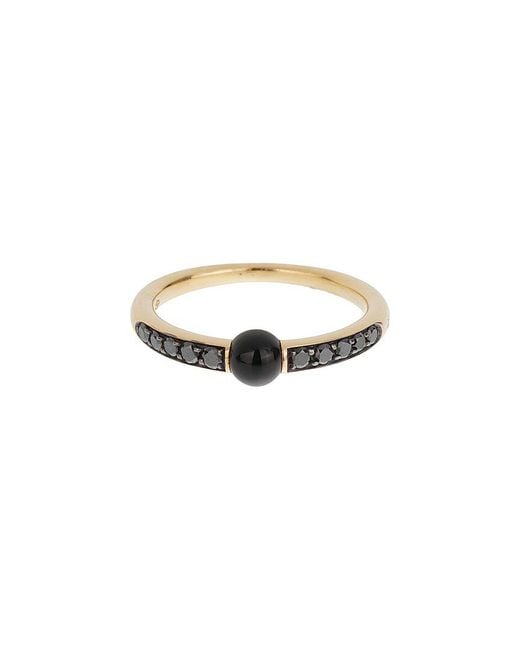 Pomellato White 18K 0.30 Ct. Tw. Diamond & Onyx Ring