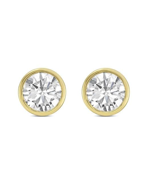 Diana M Metallic Diana M. 14K 3.00 Ct. Tw. Lab-Grown Diamond Stud Earrings