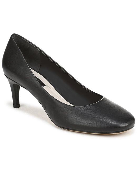 Franco Sarto Black Kamari Leather Pump