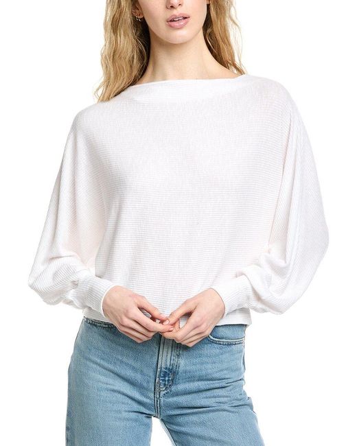 Michael Stars White Roxy Top