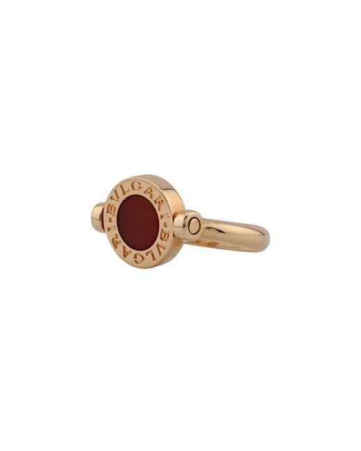 BVLGARI White 18K Rose 1.00 Ct. Tw. Tourmaline Ring
