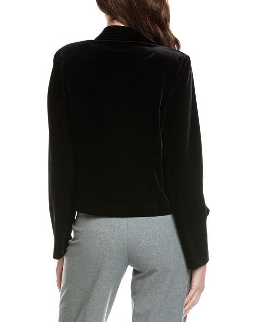 Joseph Ribkoff Black Velvet Blazer
