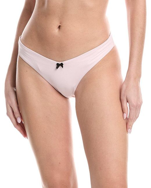 WeWoreWhat Pink Delilah Bikini Bottom