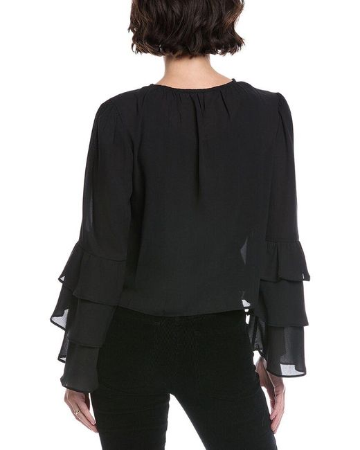 Walter Baker Black Dua Top