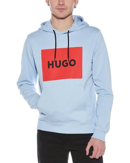 Boss Gray Hugo Duratschi Hoodie for men
