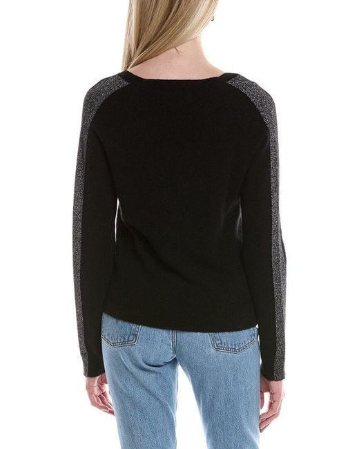 Maison Heritage Black Colette Cashmere Sweater