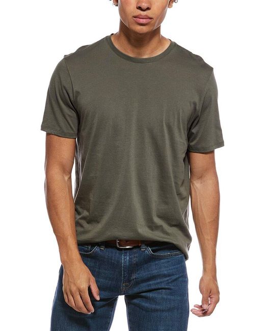 Vince Gray Solid T-Shirt for men