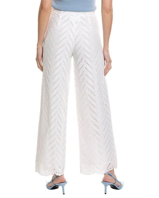 Merlette White Lunar Pant