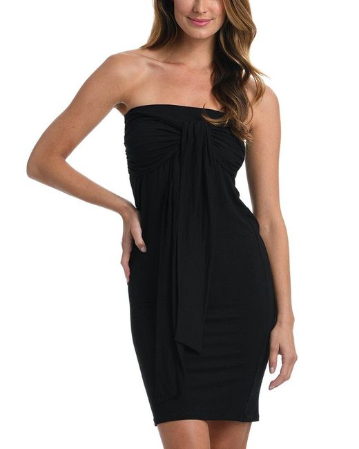 La Blanca Synthetic Coverup Skirt in Black Lyst