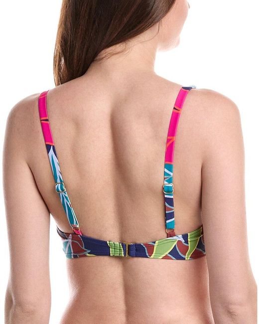 Vince Camuto Blue Ring Bra Top
