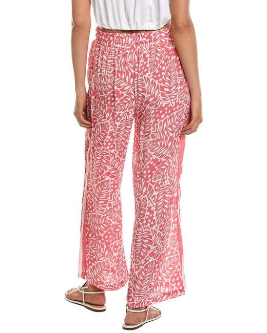 Nanette Lepore Pink Printed Pant