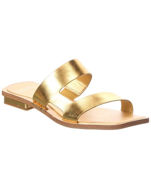 Franco Sarto Metallic A-Emily Slide
