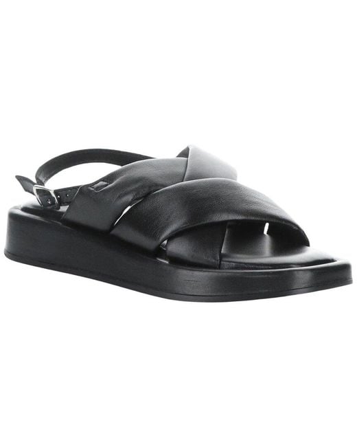 Bos. & Co. Black Bos. & Co. Blitz Leather Sandal