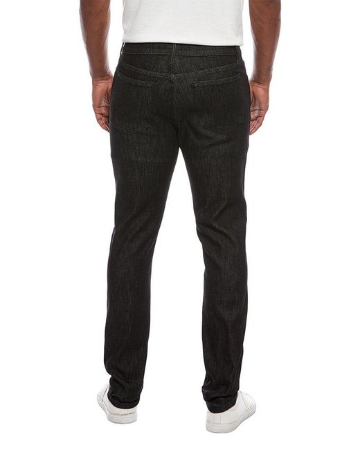 Joe's Jeans Black The Asher Gaffey Slim Jean for men