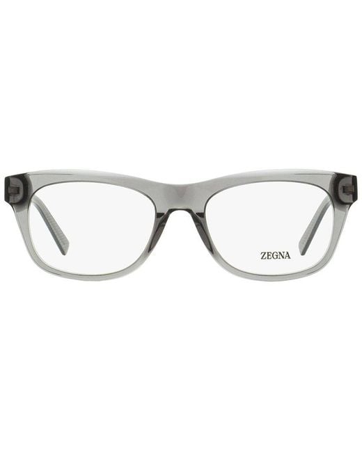 Zegna Metallic Ez5283 53Mm Optical Frames for men