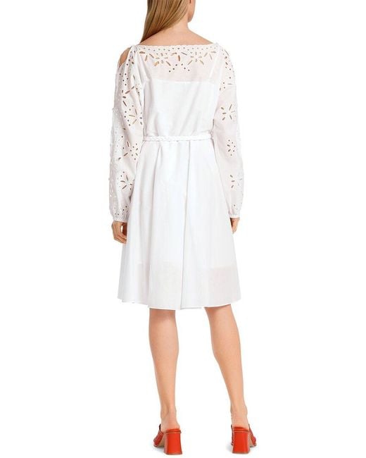 Marc Cain White Mini Dress