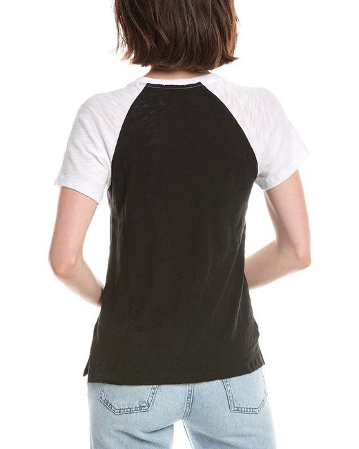 ATM Black Schoolboy Baseball T-Shirt
