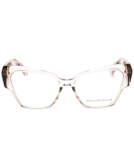 Philipp Plein Natural Vpp100 55Mm Optical Frames