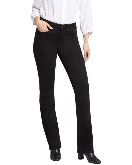 NYDJ Barbara Black Bootcut Jean