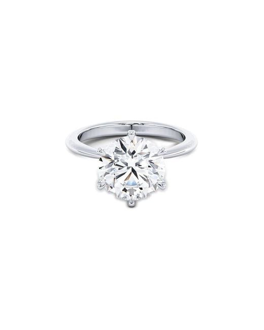 Lab Grown Diamonds White 14K 3.00 Ct. Tw. Lab-Grown Diamond Ring