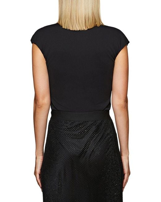 Et Ochs Black Keira Bodysuit