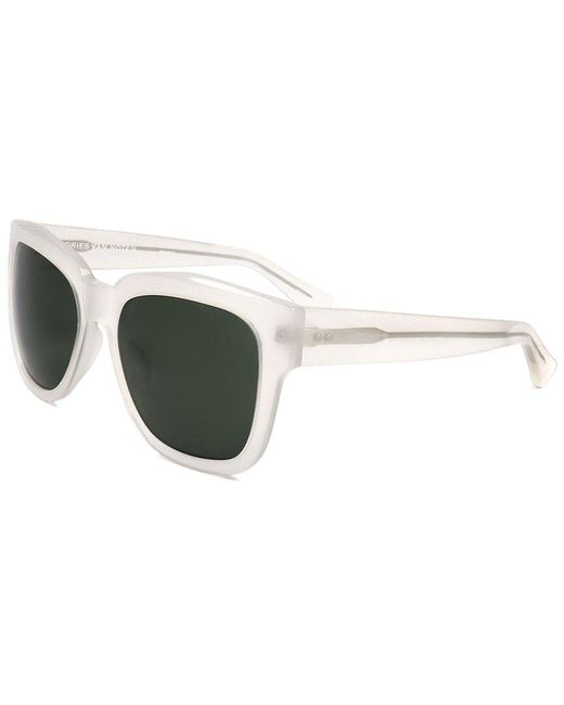 Linda Farrow White Dries Van Noten By Linda Farrow Dvn84 56mm Sunglasses