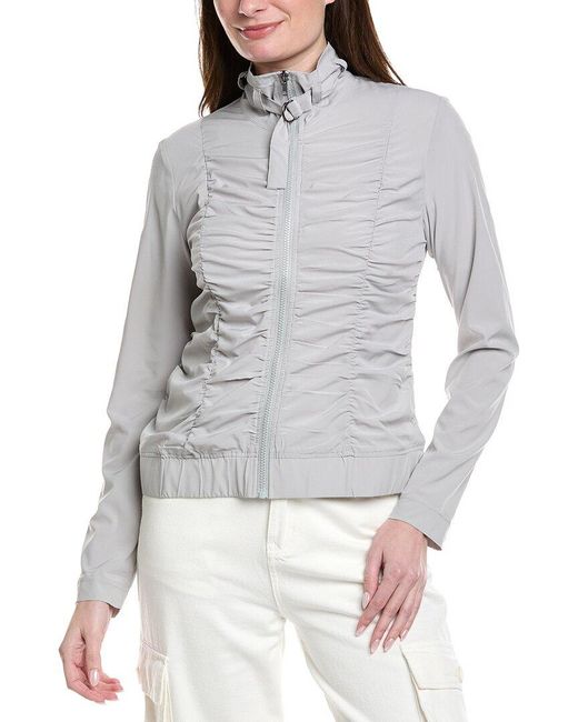 XCVI Gray Momentum Jacket