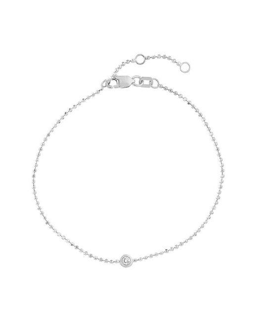 HAWLEY ST White 14K 0.03 Ct. Tw. Diamond Bracelet