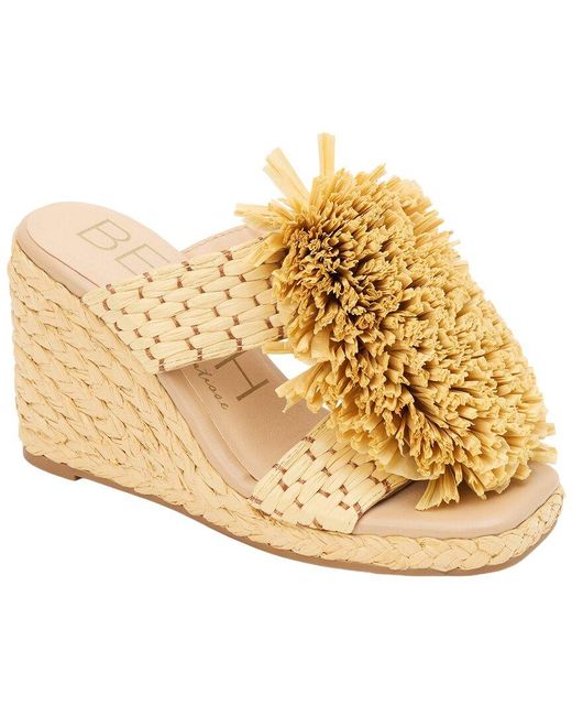 Matisse Natural Cape Cod Raffia Sandal
