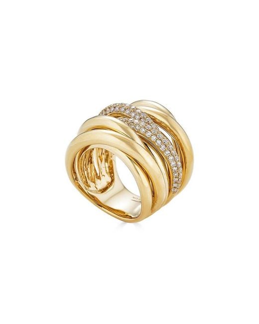 Diana M Metallic Fine Jewelry 18K 0.96 Ct. Tw. Diamond Ring