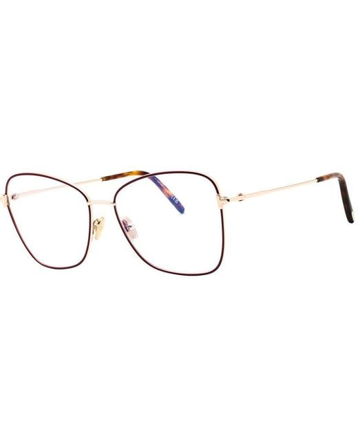 Tom Ford Red 55Mm Optical Frames