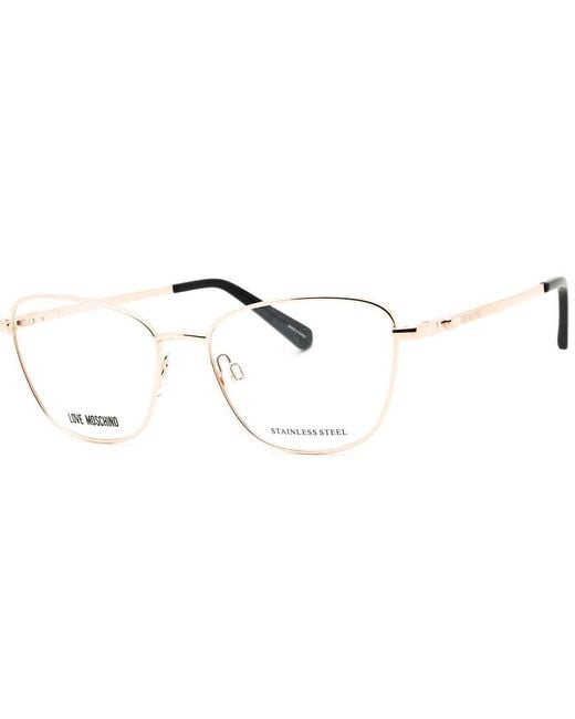 Moschino Metallic Mol552 52Mm Optical Frames