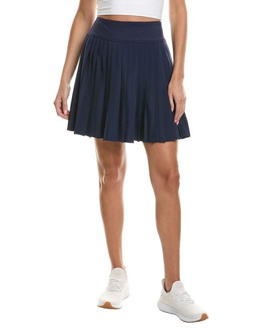 Tommy Bahama Blue Alicia Pleated Skort