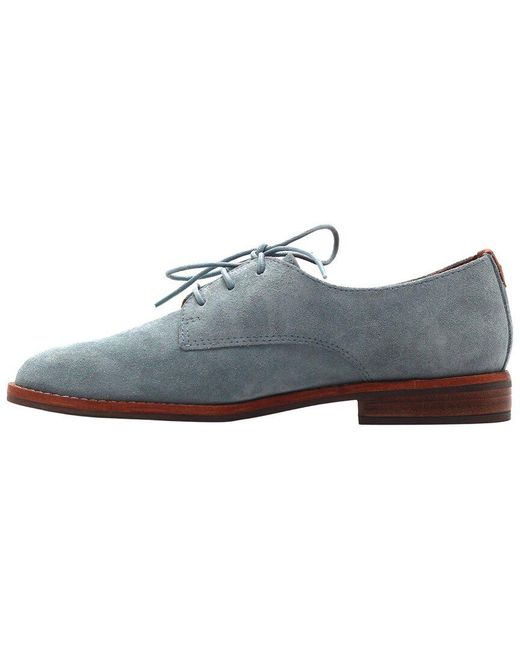 Gentle Souls Blue Aronson Suede Loafer