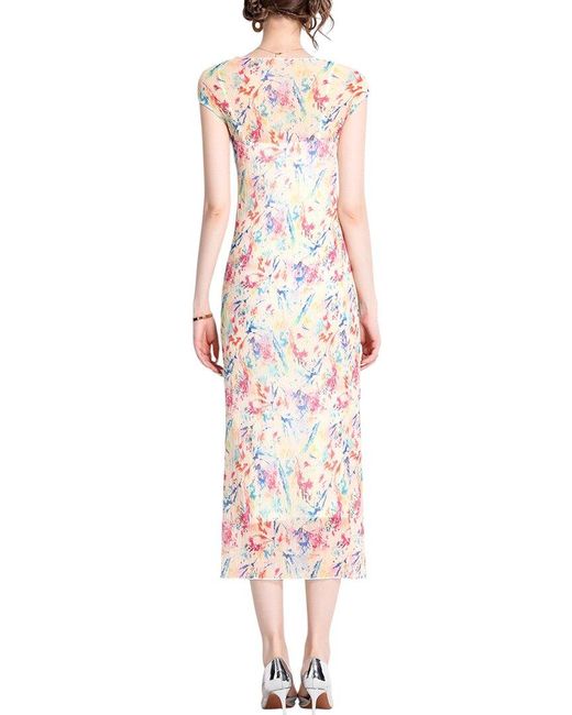 DZA White Midi Dress